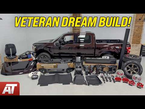 Surprising a Military Veteran with His Dream Build! (Full Transformation) 2018 Ford F-150