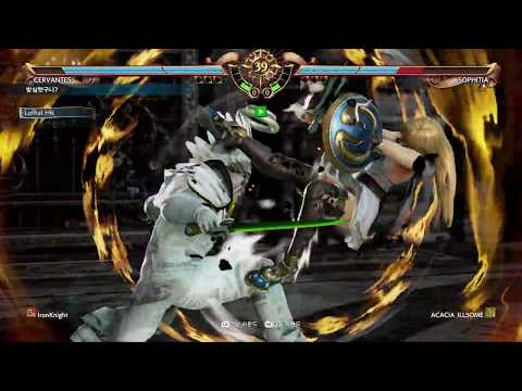 SOULCALIBUR 6 ACACIA(C4 SOPHITIA) vs IronKnight(B3 CERVANTES) (Jul,2019)