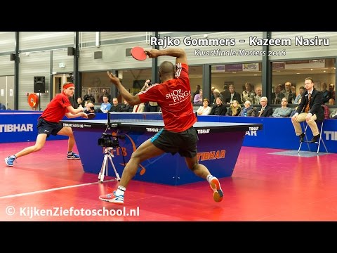 Rajko Gommers - Kazeem Nasiru | Kwartfinale Masters 2016