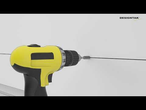 Entrétak Designtak Easy Collection Stainless Tube