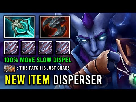 NEW 7.33 Item Disperser Riki Hyper Carry 100% Move Slow Insane Dispel OP Hit Like a Truck Dota 2