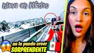 VENEZOLANA REACCIONA a MÉXICO NEVADO 🇲🇽😱 **esto es increíble**