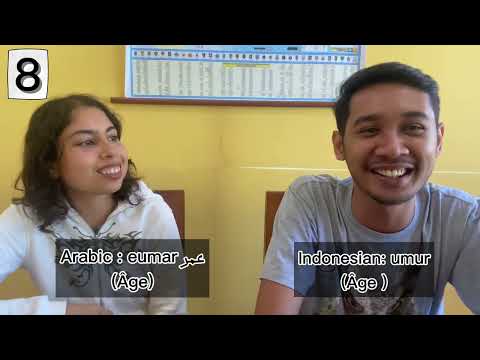 Arabic and Indonesian Similarities