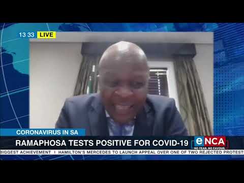 Ramaphosa tests positive for COVID 19