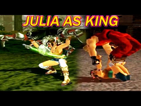 [TAS] Julia With King's Moves Gameplay - Tekken 3 (Arcade Version) (Remake)
