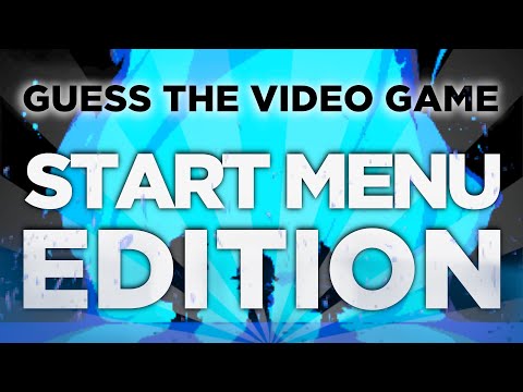 Guess the Video Game Music Quiz: START MENU EDITION