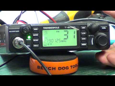 Thunderpole T2000 CE MultiNorm CB radio - On The Air test
