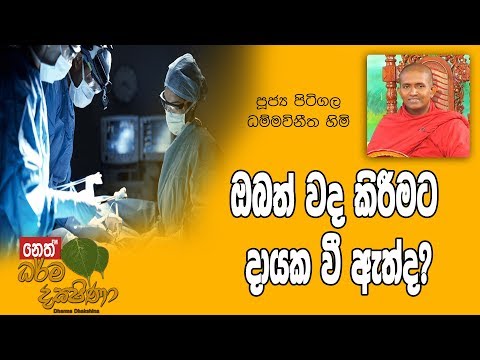 Darma Dakshina 2019.05.29 - Pitigala Dammawinitha Himi