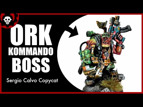How To Paint KILL TEAM ORK Kommando Boss | Warhammer40k | 2021