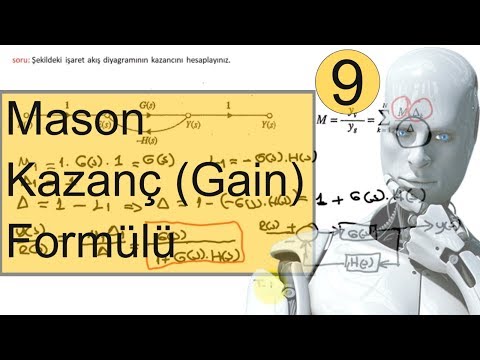 Kontrol Sistemleri Ders 9: Mason Kazanç Formülü |Control Systems Mason's Gain Formula| Kontrol Teori