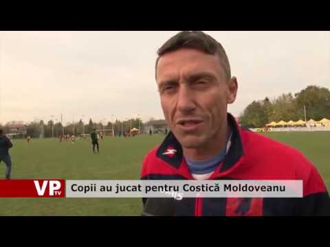 Copii au jucat pentru Costică Moldoveanu