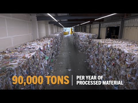 Recology Santa Rosa Single-Stream Recycling MRF | High-Performance Sorting in a Compact Space