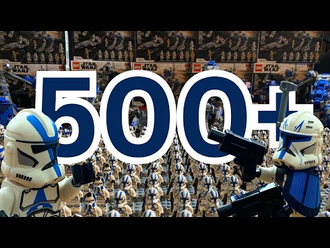 Massive LEGO 501st Clone Army!