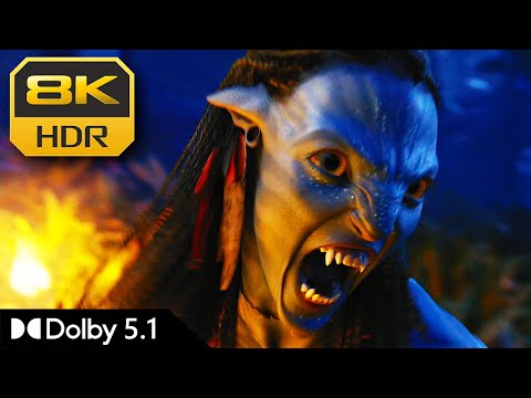 Avatar | Jake, Neytiri and Viperwolves | 8K HDR | 5.1 Surround