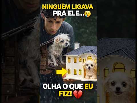 A casa dele chovia dentro... Dei uma MANSÃO! 😱🌧️🏠❤️