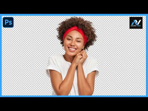 Remove Background By Using Select and Mask (Including Hair Selecting) | Photoshop Tutorial 2024
