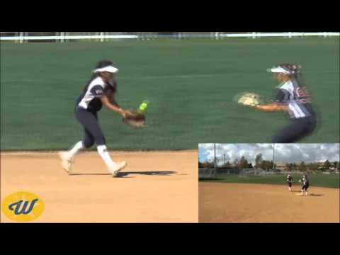 Kayla Aros' Softball Skills Video - 2017 SS/UTL - USA Athletics 18Gold-Mora