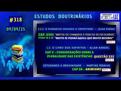 #318 ESTUDOS DOUTRINÁRIOS