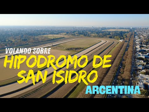 Hipódromo de San Isidro Buenos Aires Argentina DRONE FOOTAGE