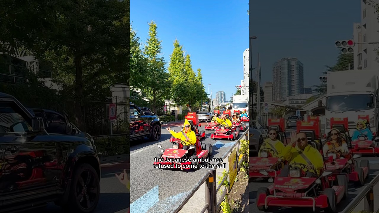 The Japanese ambulance refused to come to the call