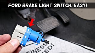 HOW TO REPLACE BRAKE LIGHT SWITCH ON FORD