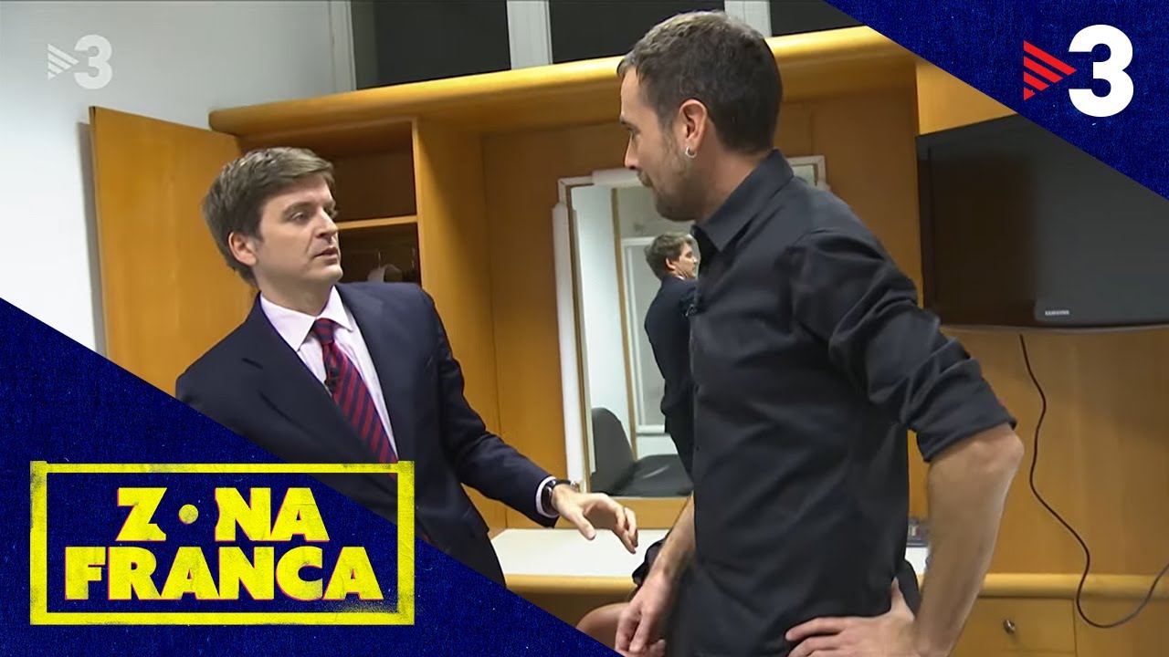 Marc Giró revoluciona el "Zona Franca" i ensenya el camerino de TV3 on va tenir sexe amb Santi Villas