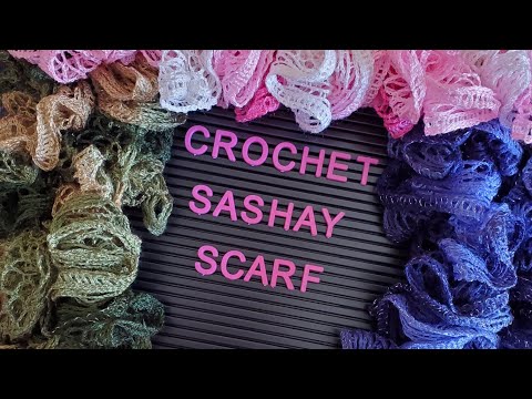 Crochet Sashay Scarf