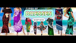 Polynesian Pride Matching Hawaiian Outfits For Couples