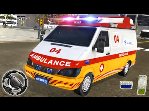 Ambulance Emergency VAN Driving - City Hospital Rescue Simulator | Android Gameplay