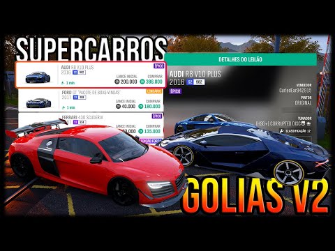 Forza Horizon 4 - NEW GOLIATH V2 with AUCTION SUPERCARS