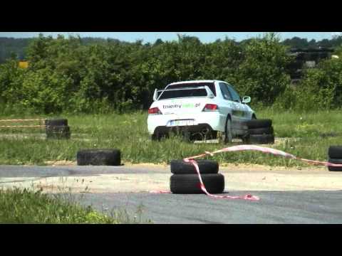 Wrocławska Liga Time Attack 2012 - VI runda - Menci - Mitsubishi Lancer Evo IX - www.TniemyRaty.pl