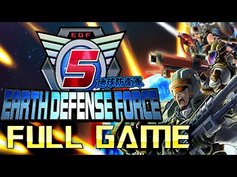 Earth Defense Force 5 | Full Game Walkthrough | No Commentary