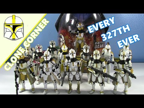 Clone Corner #24 - Every 327th STAR CORPS TROOPER Figure EVER