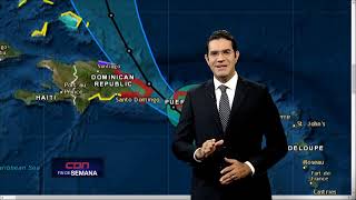 Fiona se convierte en huracán cerca de las costas de Puerto Rico