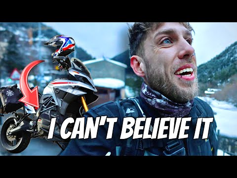 A big dream comes true in Andorra! (almost wrecked the bike in Spain)