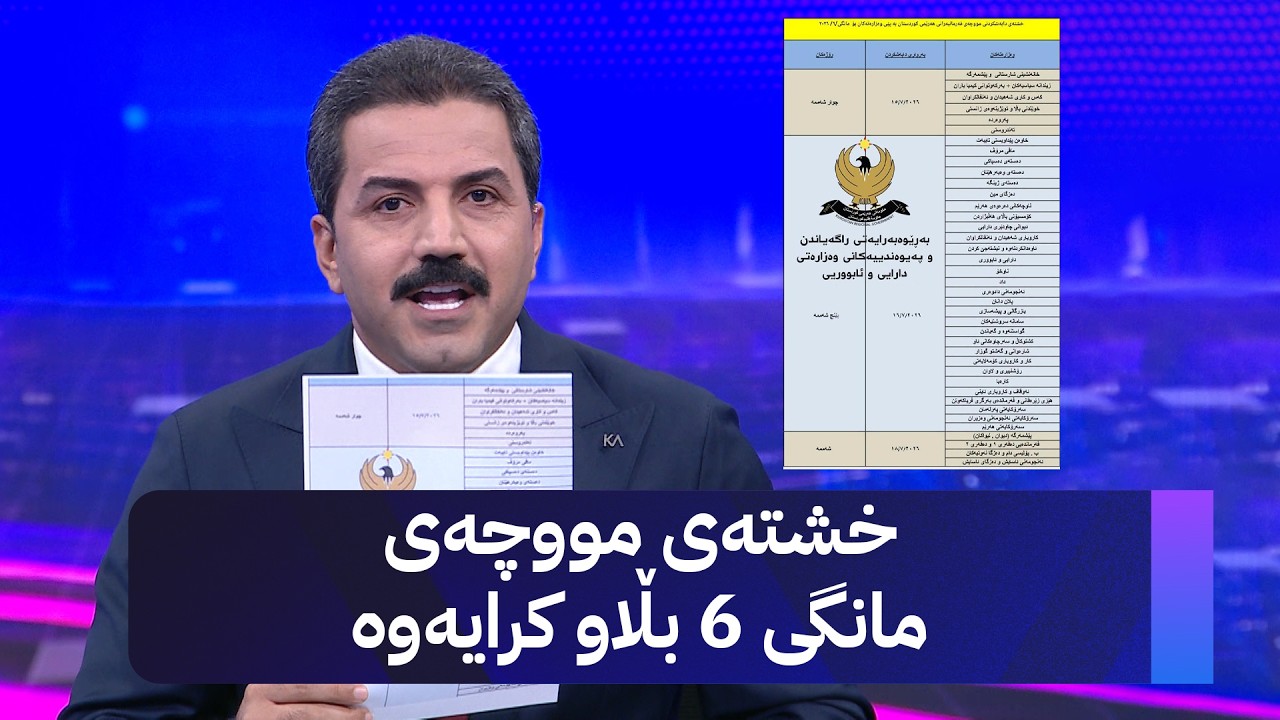 ڤیدیۆ | مووچەی مانگی شەش بە سێ ڕۆژ دابەش دەکرێ