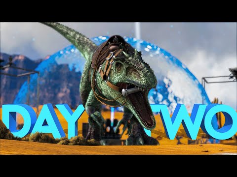Huge Progress Day 2 & RAID Base - Ark PvP