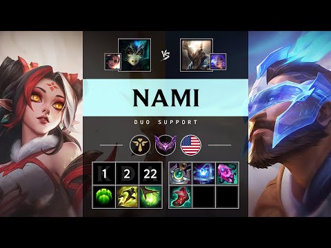 Nami Support vs Pantheon - NA Master Patch 25.18