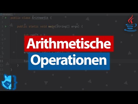 Java für Anfänger 👨🏻‍💻 Arithmetische Operationen 😉 Java Tutorial Deutsch [Teil 3] 💻 (Coding Fox)