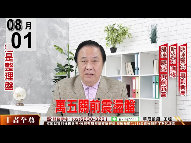 【王者至尊】 #王曈 0801《【萬五關前震盪盤】 》#王曈 #王者至尊