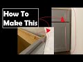 How to Make a Cabinet Filler Piece | Bathroom Vanity DIY Filler Piece