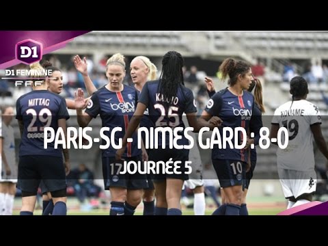 J5 : Paris-SG - Nîmes Métropole Gard  (8-0), le résumé