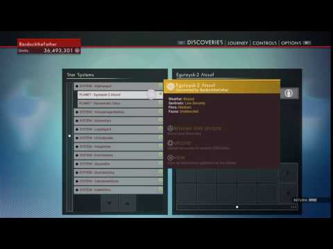 No Man's Sky Units Received - YouTube