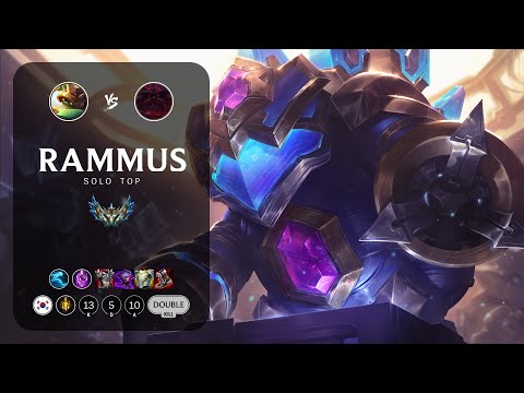 Rammus Top vs Ornn - KR Challenger Patch 12.22
