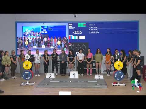 8° CAMPIONATO ITALIANO CLASSIC DI POWERLIFTING FEMMINILE SENIOR - Cat. -47, -52, -57 kg.