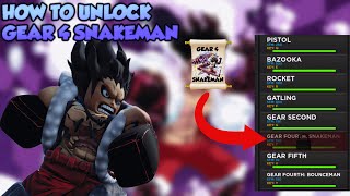 [AOPG] HOW TO UNLOCK SNAKEMAN IN A ONE PIECE GAME | Roblox
