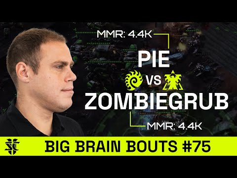Pie VS ZombieGrub | BASILISK Big Brain Bouts #75 | Starcraft 2