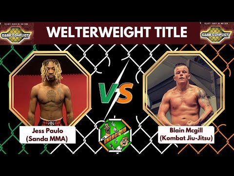 Jess Paulo Vs Blain McGill | Cage Conflict Welterweight Title Countdown | Energized's "The Face Off"
