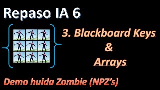 Unreal español: Repaso IA 6: Blackboard Keys &amp; Arrays &amp; Instanced Synced