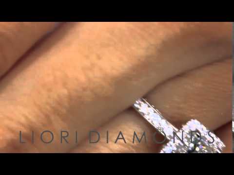 ER-SOLD-045 - 1.50 Carat F-SI1 Princess Cut Diamond Engagement Ring 14k Gold Vintage Style